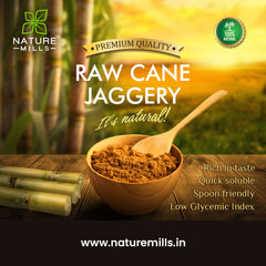 RAW CANE JAGGERY - 1KG