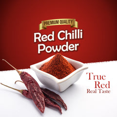 Red Chilli Powder in bowl poster